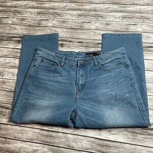 Westy MFG. CO. Nomad Slim Fit Jeans 36 x 25 Inseam Cropped Capri Stretch Hemmed